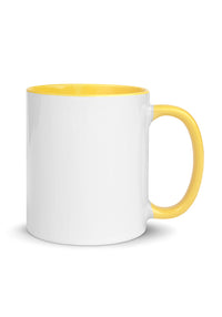 Custom 11 oz Mug with Color Inside - Yellow