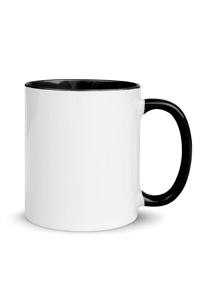 Custom 11 oz Mug with Color Inside - Black