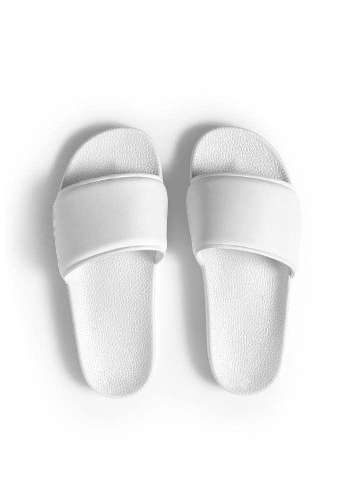 Custom Men's Slides - White