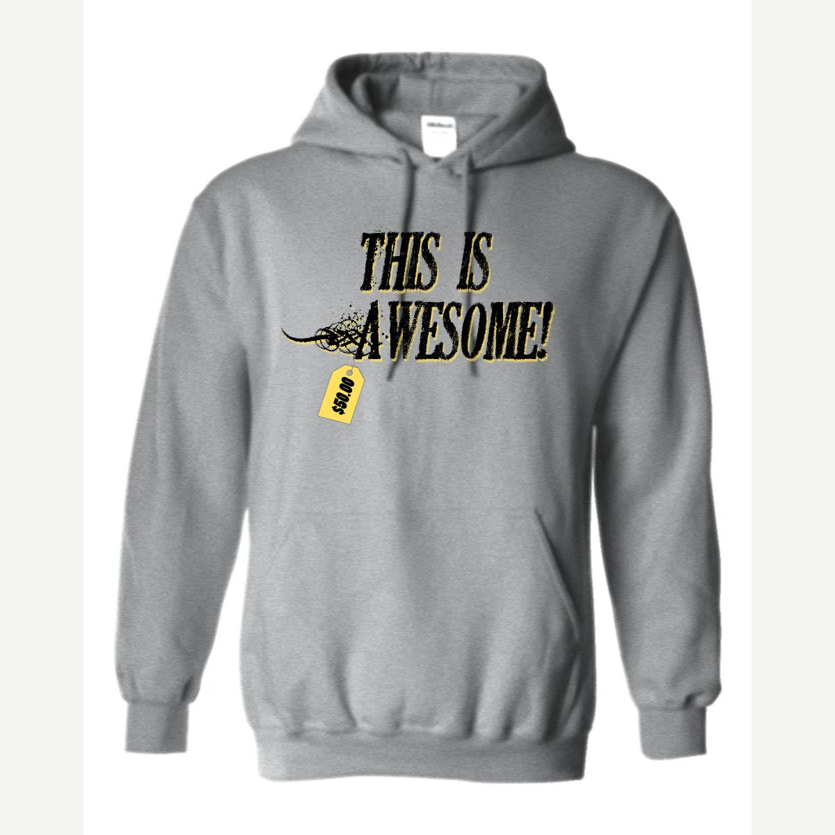 This Is Awesome — Hoodie / Sport Grey