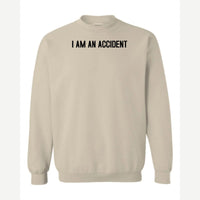 Accident — Crewneck Sweatshirt / Sand
