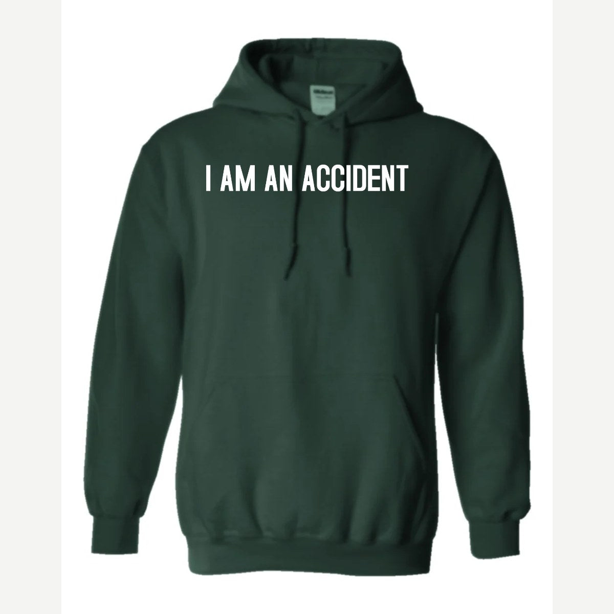 Accident — Hoodie / Forest Green