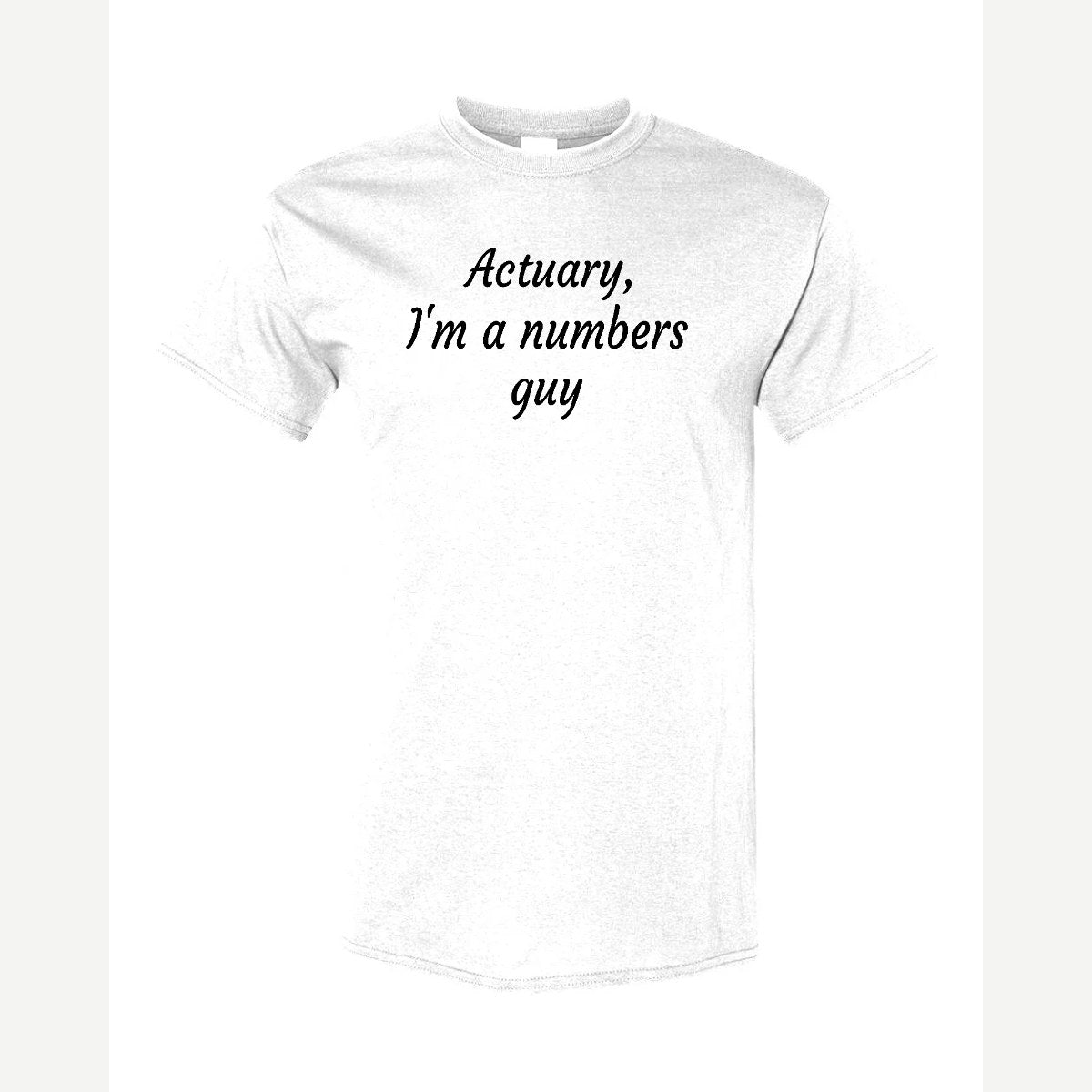 Actuary — Classic Tee / White