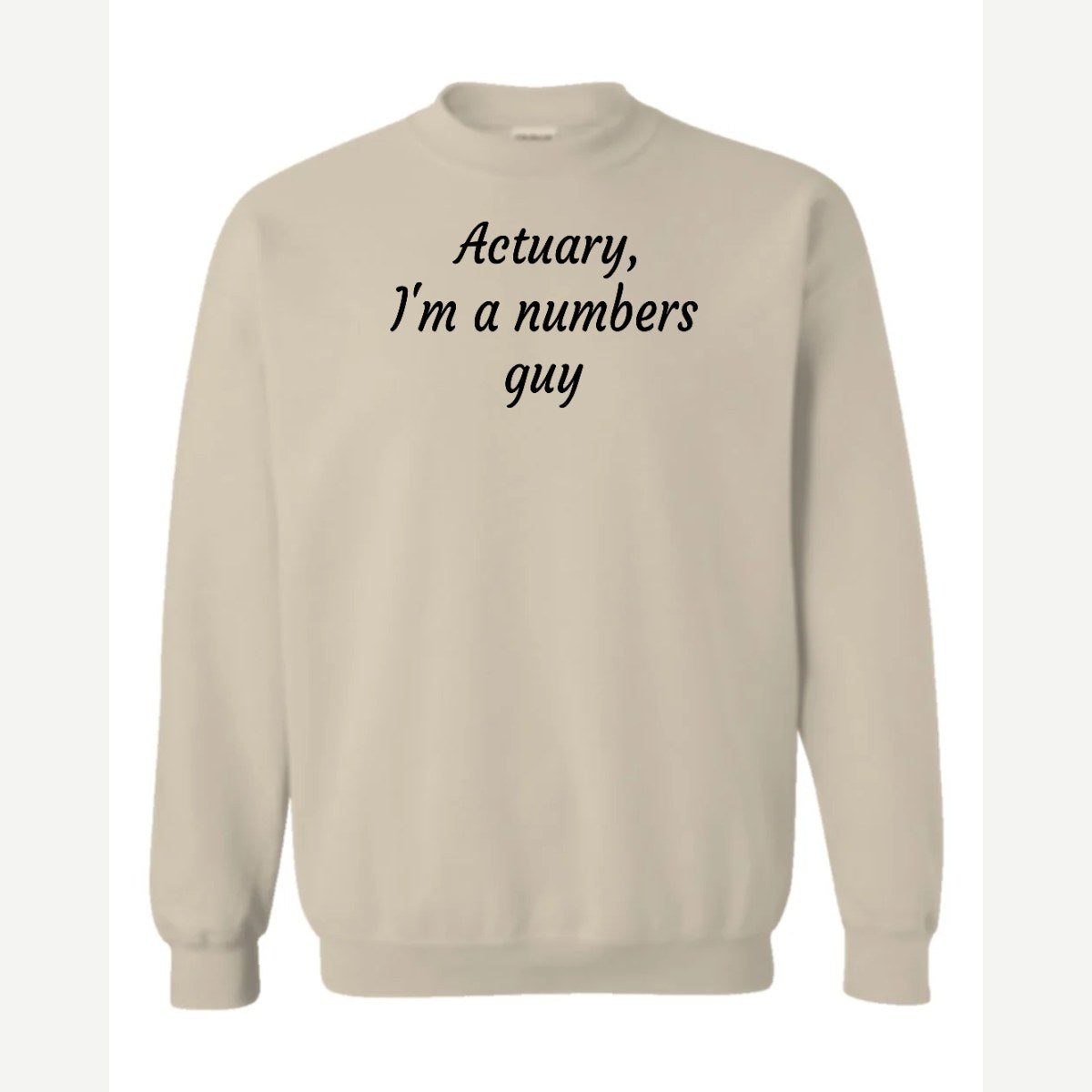 Actuary — Crewneck Sweatshirt / Sand