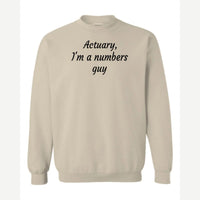 Actuary — Crewneck Sweatshirt / Sand