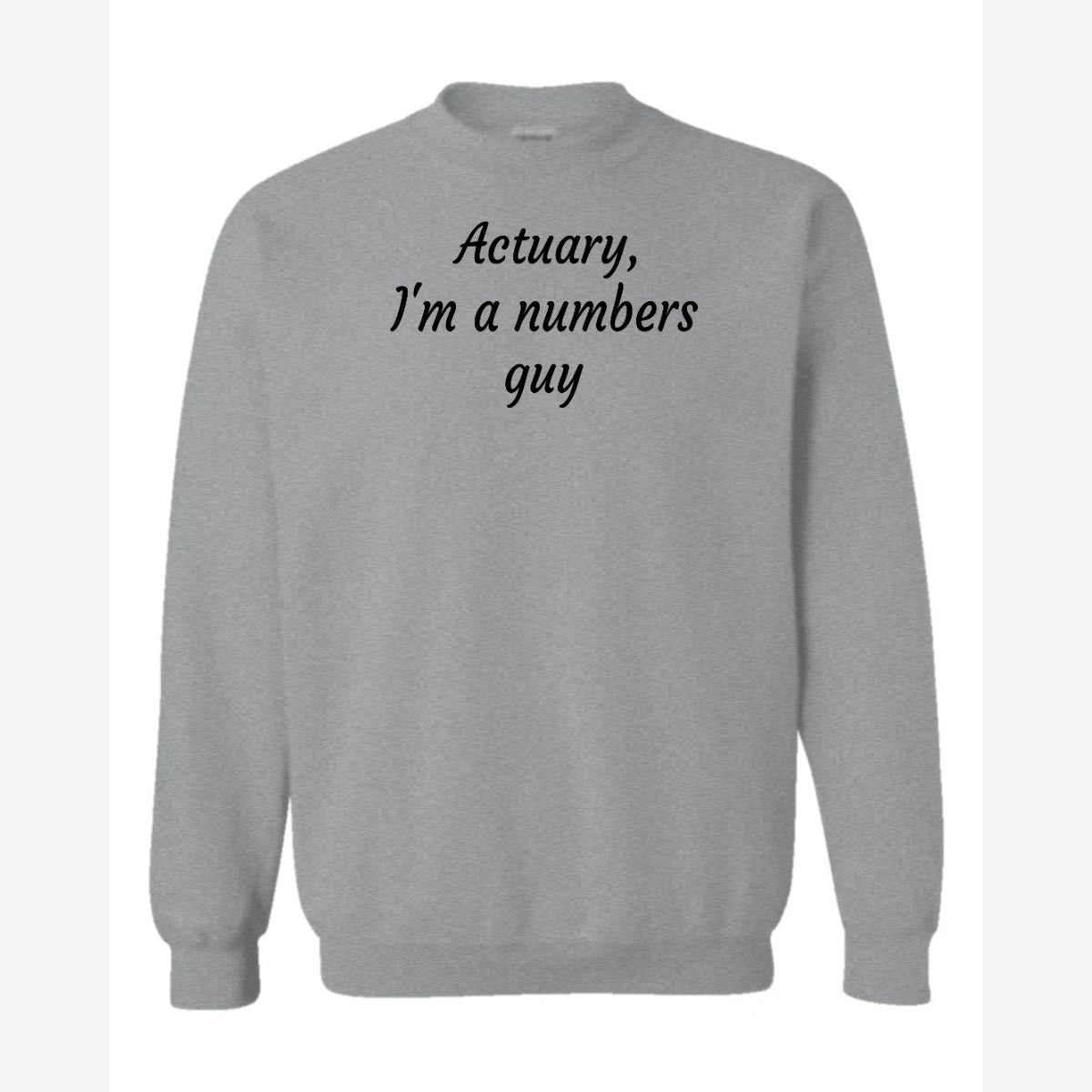 Actuary — Crewneck Sweatshirt / Sport Grey