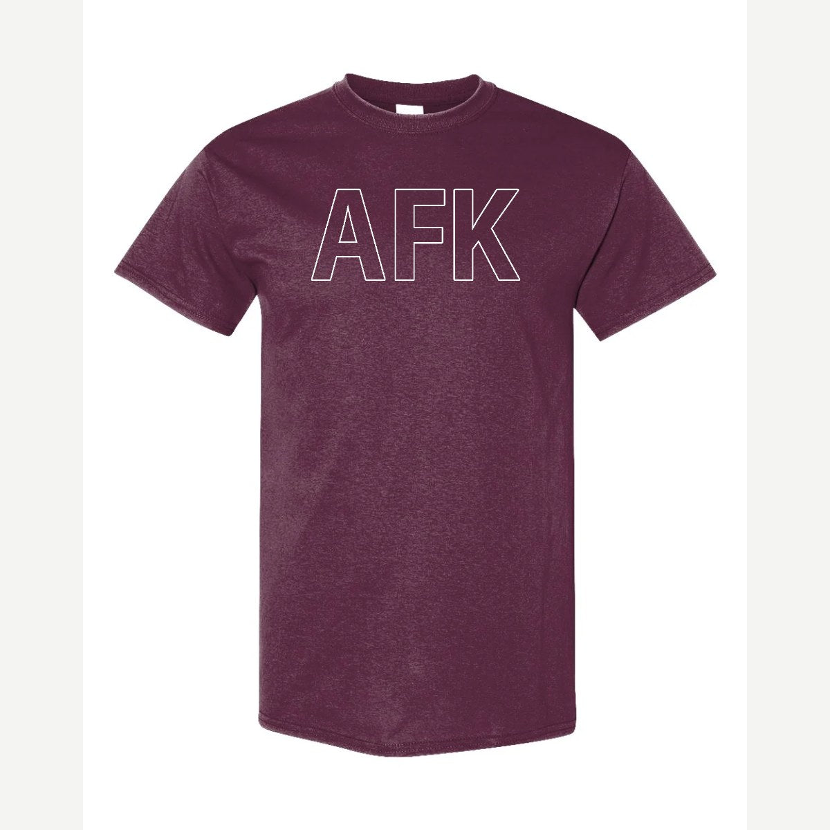AFK — Classic Tee / Maroon