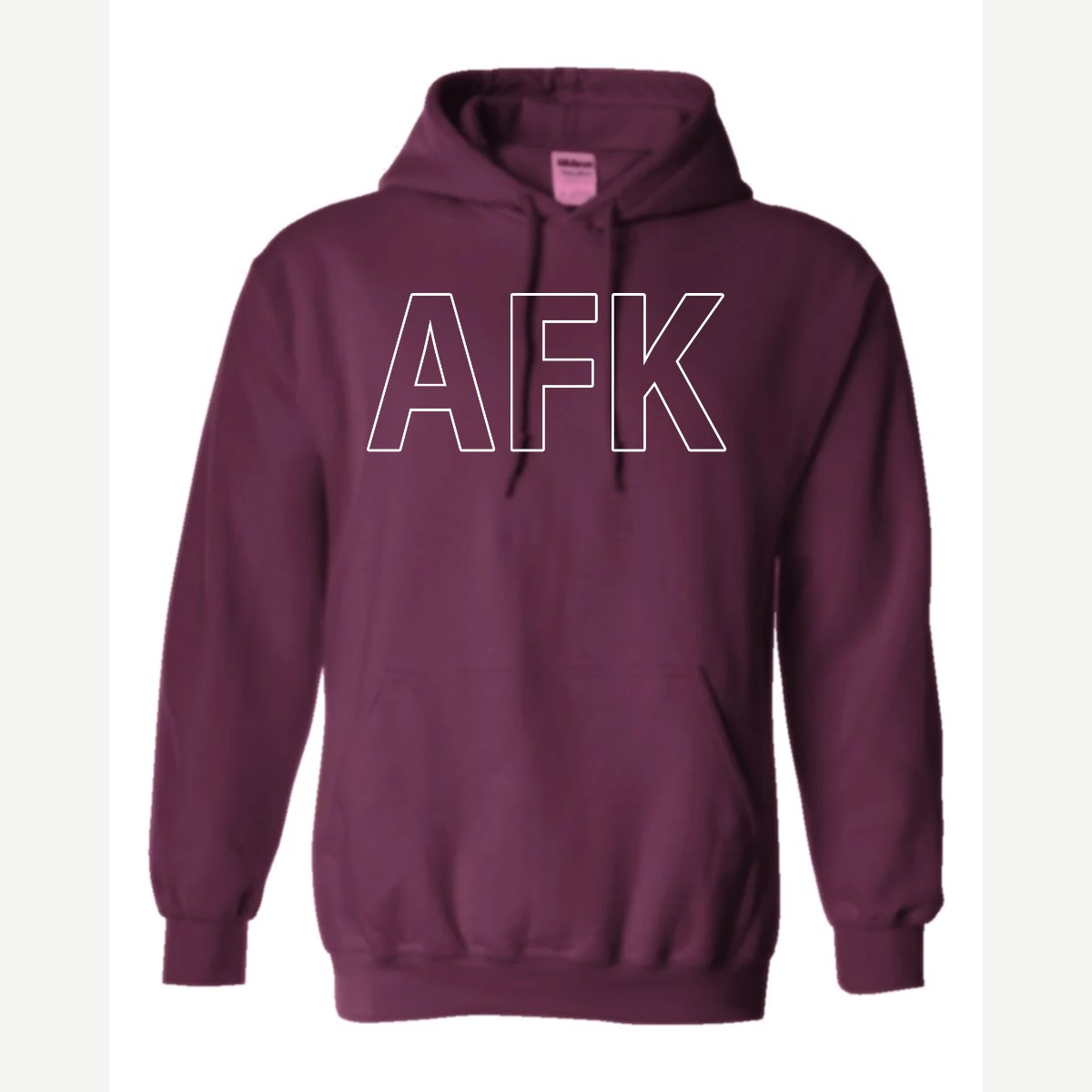 AFK — Hoodie / Maroon