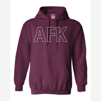 AFK — Hoodie / Maroon