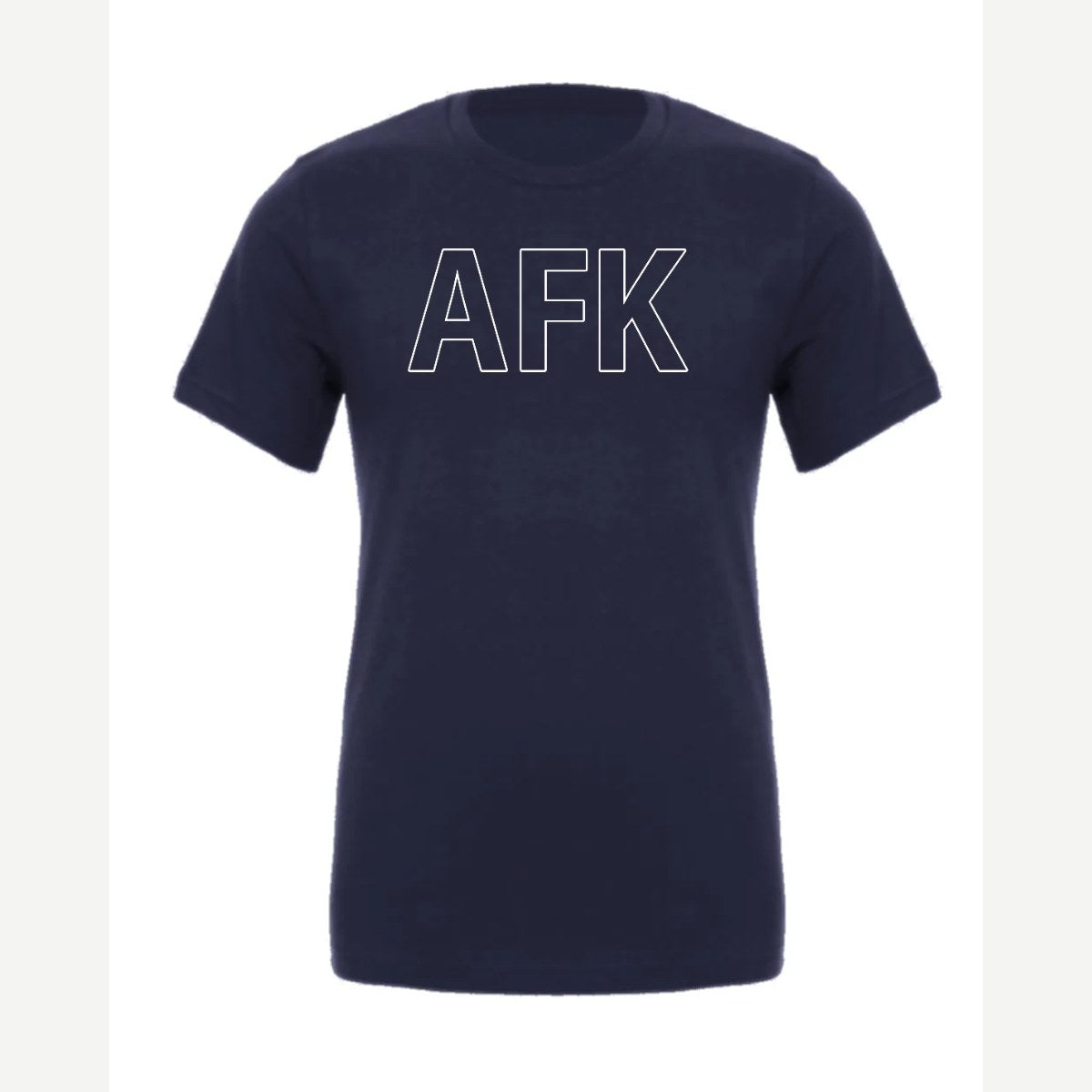 AFK — Premium Tee / Navy