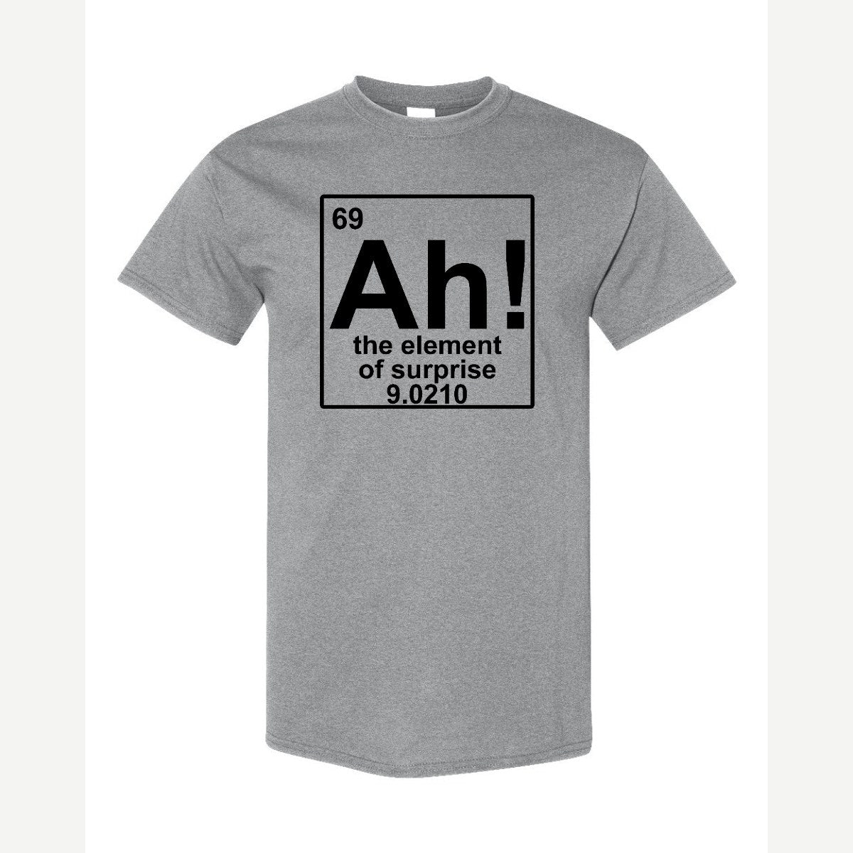 Ah! Surprise — Classic Tee / Sport Grey