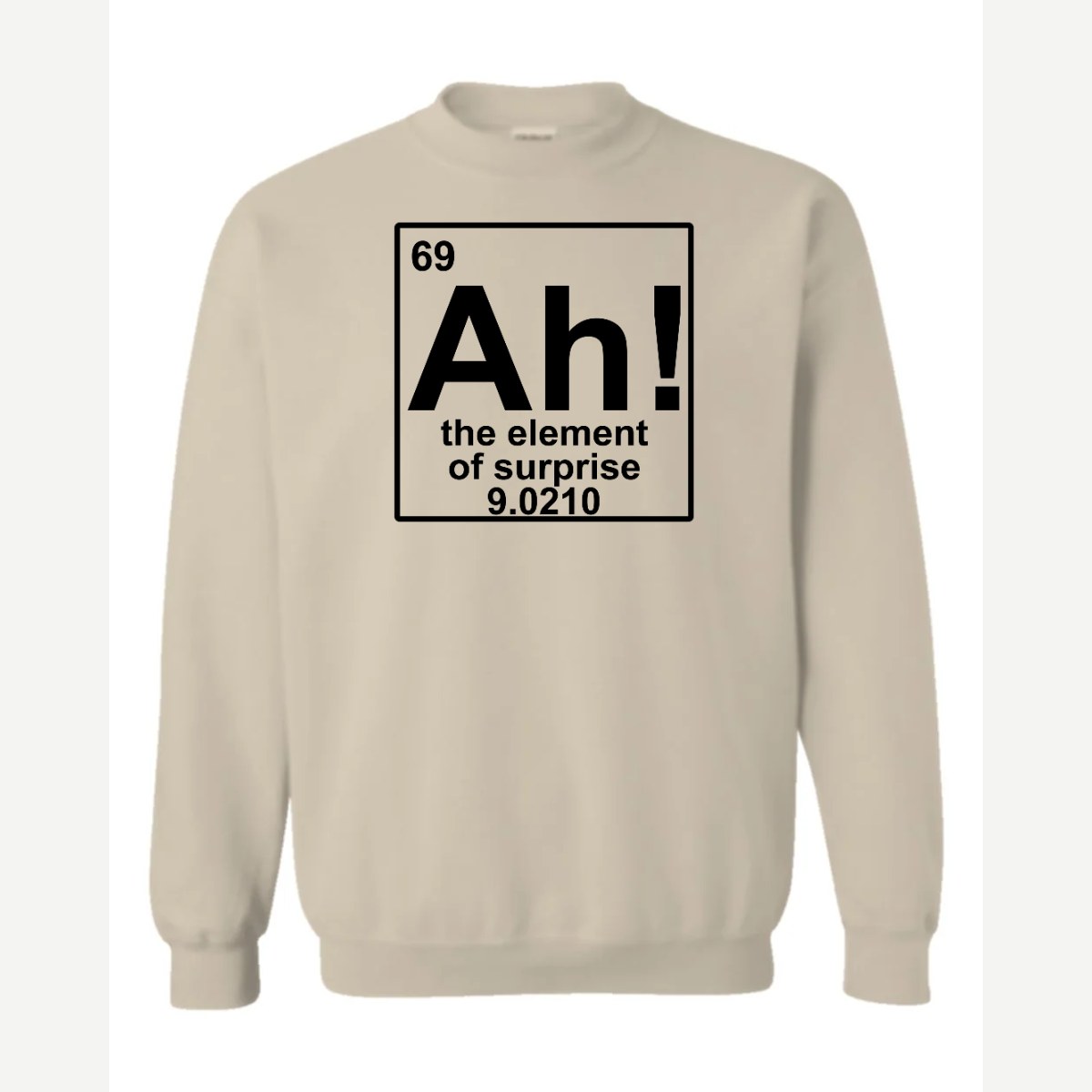 Ah! Surprise — Crewneck Sweatshirt / Sand