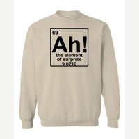 Ah! Surprise — Crewneck Sweatshirt / Sand