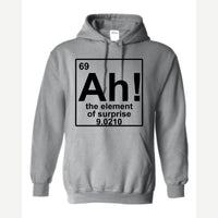 Ah! Surprise — Hoodie / Sport Grey