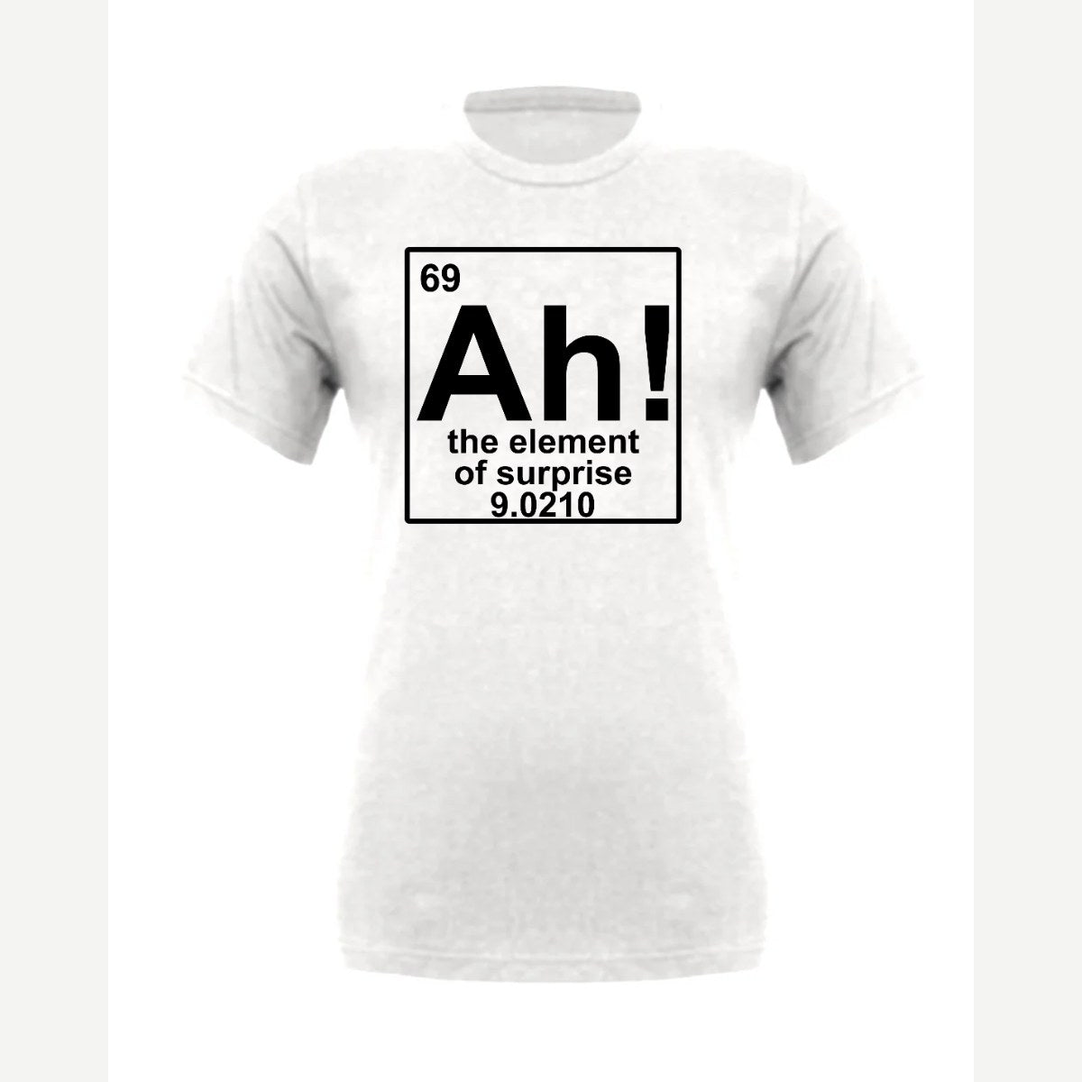 Ah! Surprise — Premium Tee / White
