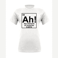 Ah! Surprise — Premium Tee / White