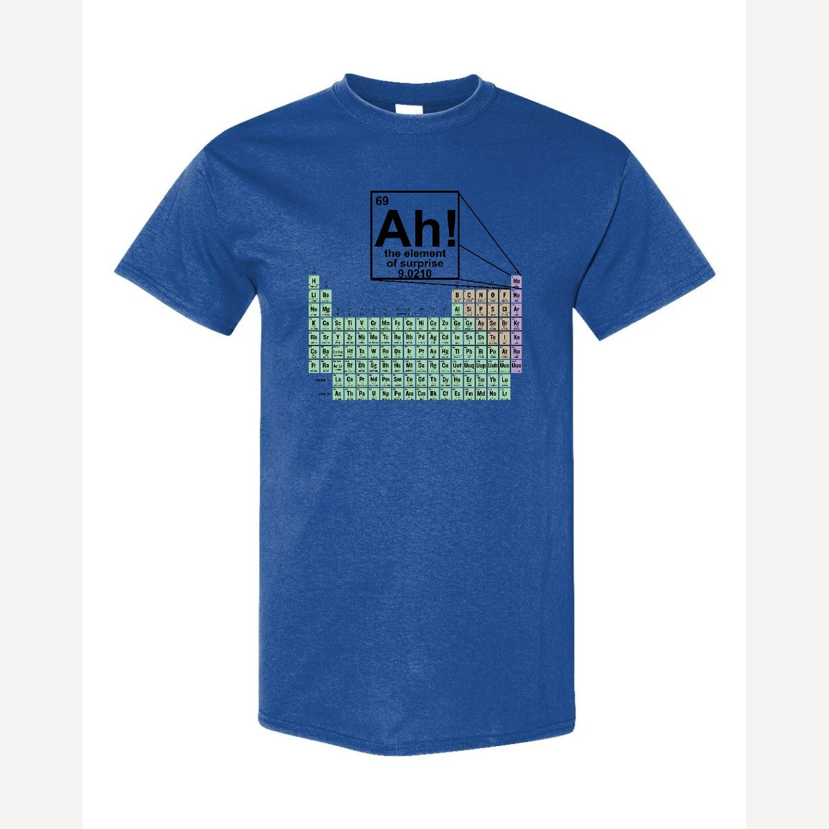Ah! The Element of Surprise — Classic Tee / Royal