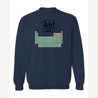 Ah! The Element of Surprise — Crewneck Sweatshirt / Navy