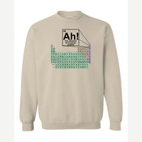 Ah! The Element of Surprise — Crewneck Sweatshirt / Sand