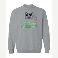 Ah! The Element of Surprise — Crewneck Sweatshirt / Sport Grey