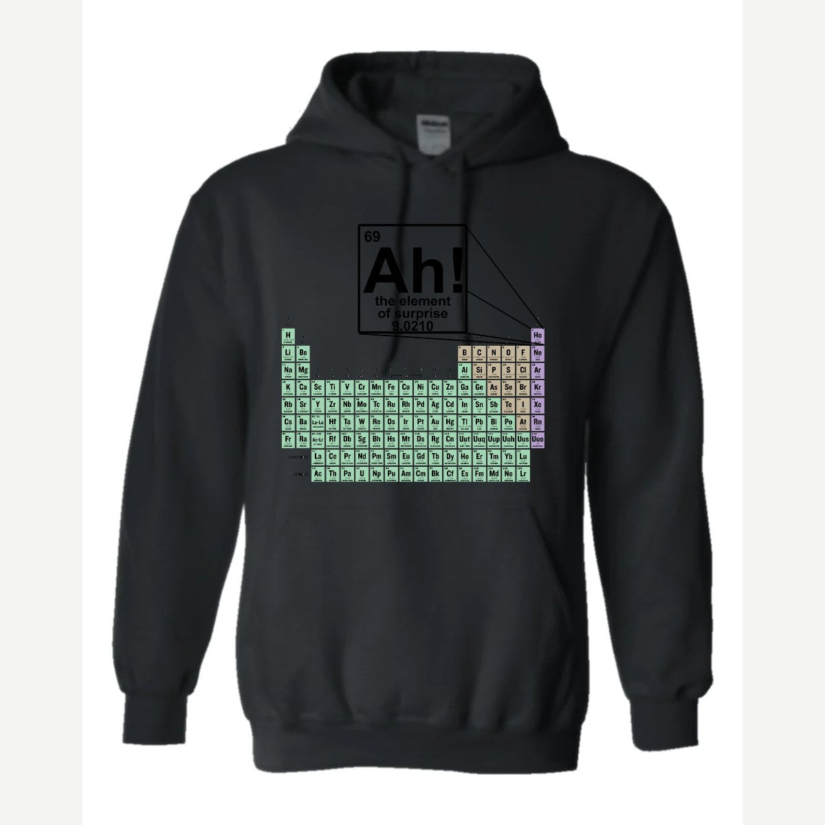 Ah! The Element of Surprise — Hoodie / Black