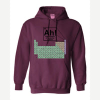 Ah! The Element of Surprise — Hoodie / Maroon