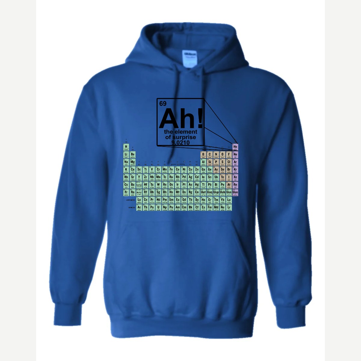 Ah! The Element of Surprise — Hoodie / Royal