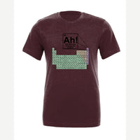 Ah! The Element of Surprise — Premium Tee / Maroon