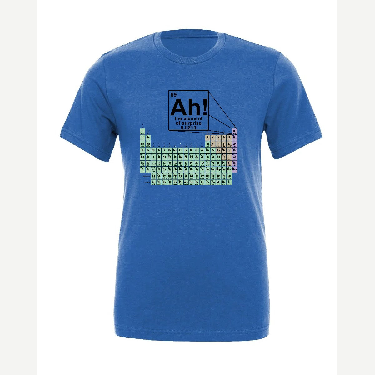 Ah! The Element of Surprise — Premium Tee / True Royal