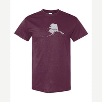 Alaska is home. — Classic Tee / Maroon