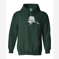 Alaska is home. — Hoodie / Forest Green