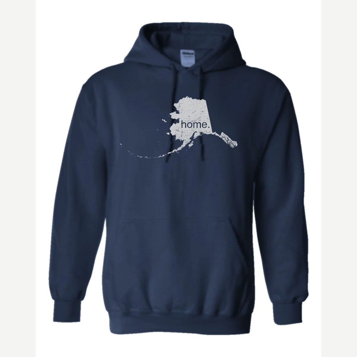Alaska is home. — Hoodie / Navy