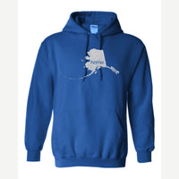Alaska is home. — Hoodie / Royal
