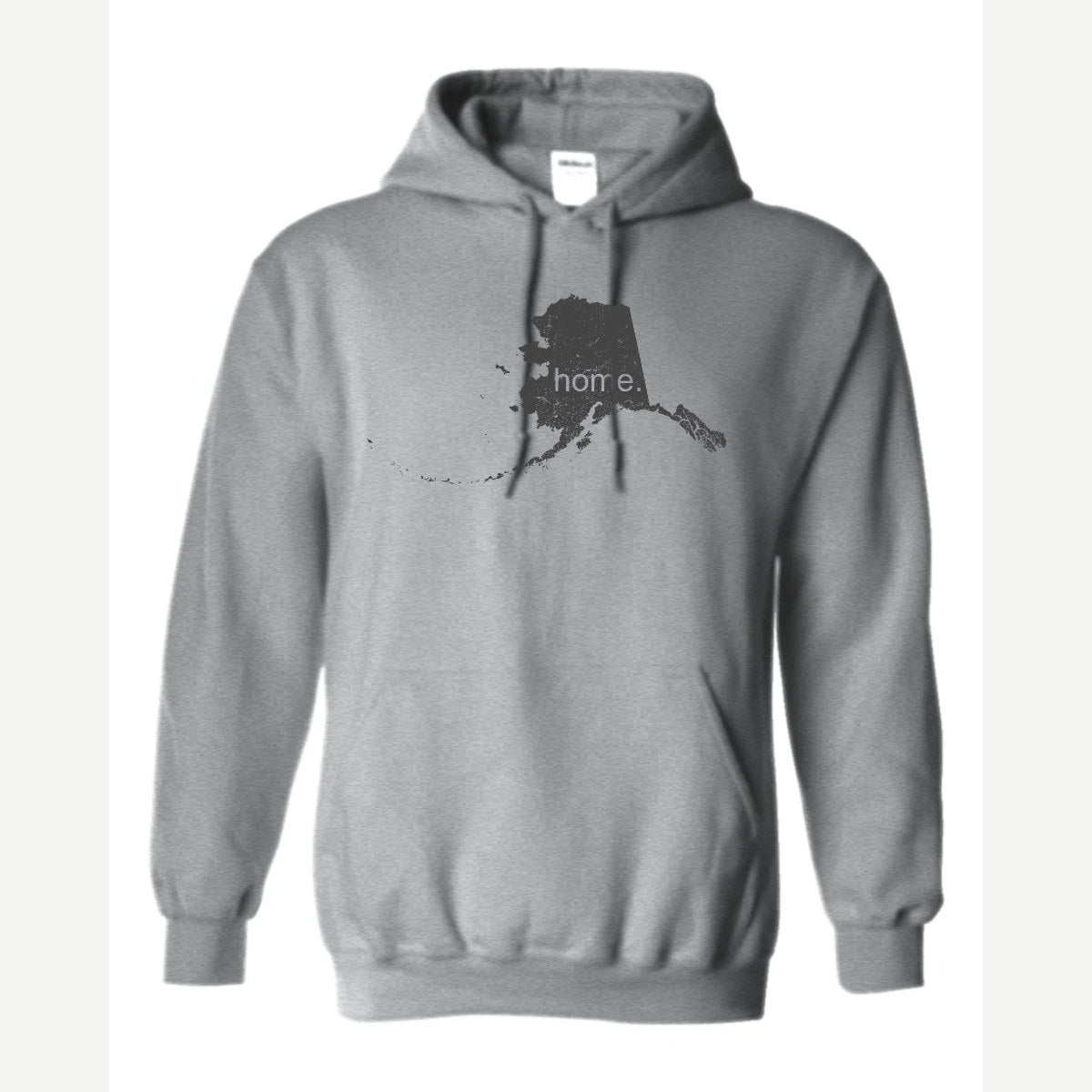 Alaska is home. — Hoodie / Sport Grey