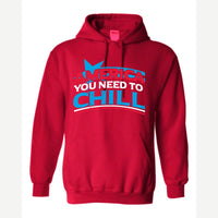 America, You Need to Chill — Hoodie / Red