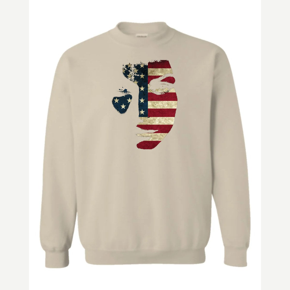 American Woman — Crewneck Sweatshirt / Sand