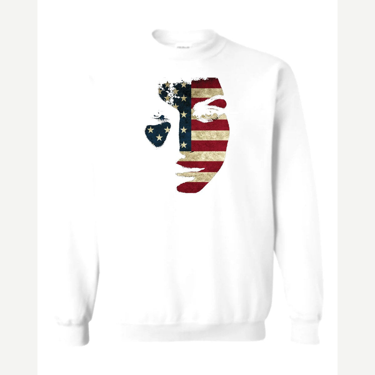 American Woman — Crewneck Sweatshirt / White
