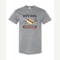 Anatomy of a Hot Dog — Classic Tee / Sport Grey