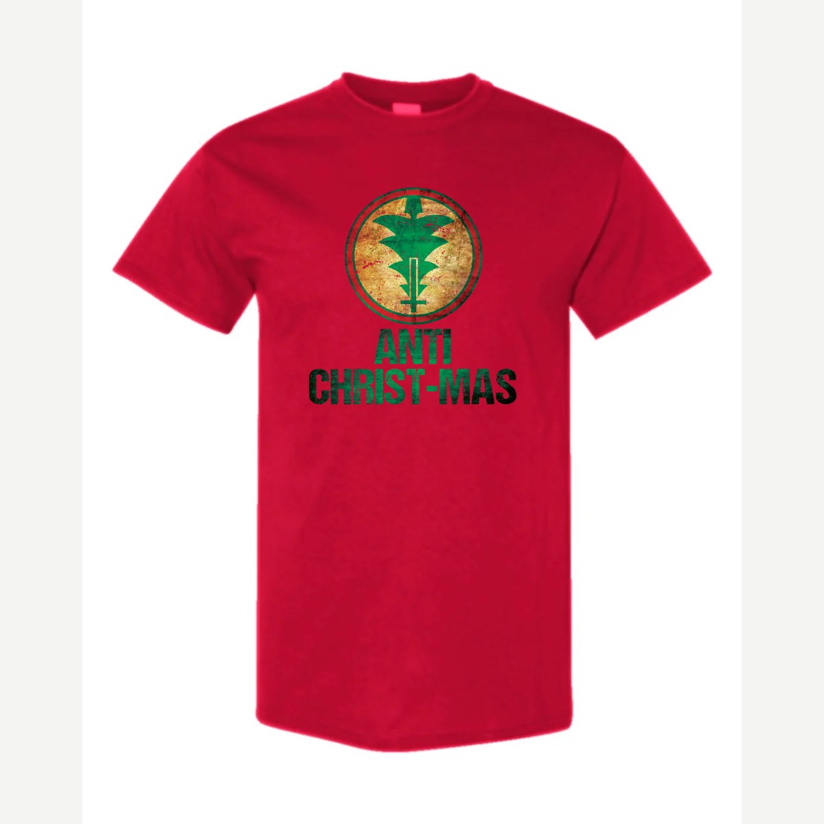 Anti Christ-mas — Classic Tee / Red