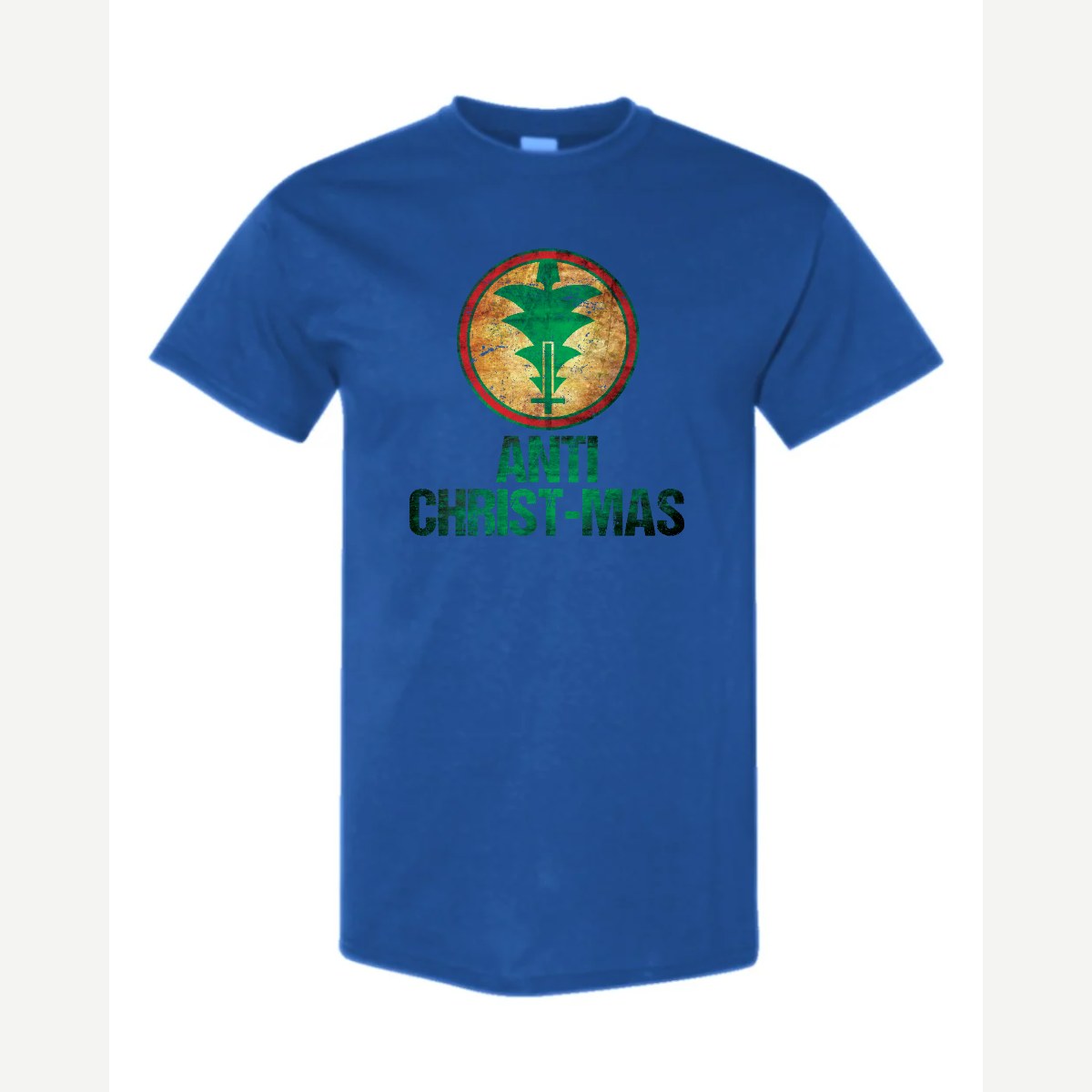 Anti Christ-mas — Classic Tee / Royal