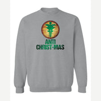 Anti Christ-mas — Crewneck Sweatshirt / Sport Grey
