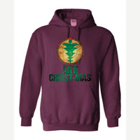 Anti Christ-mas — Hoodie / Maroon