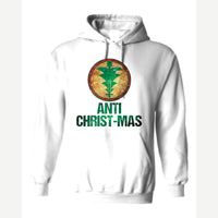 Anti Christ-mas — Hoodie / White