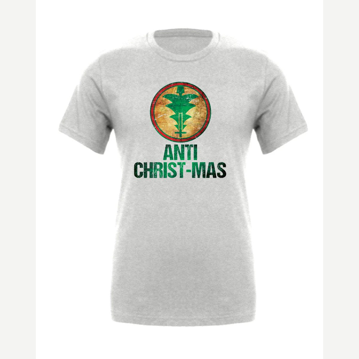 Anti Christ-mas — Premium Tee / Athletic Heather