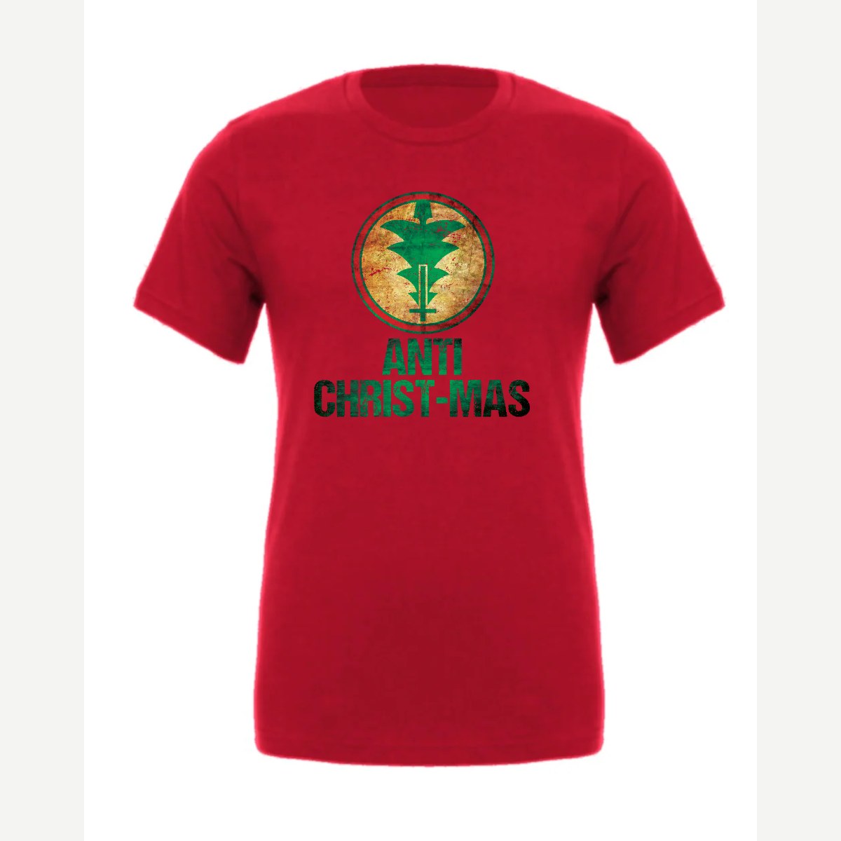 Anti Christ-mas — Premium Tee / Red