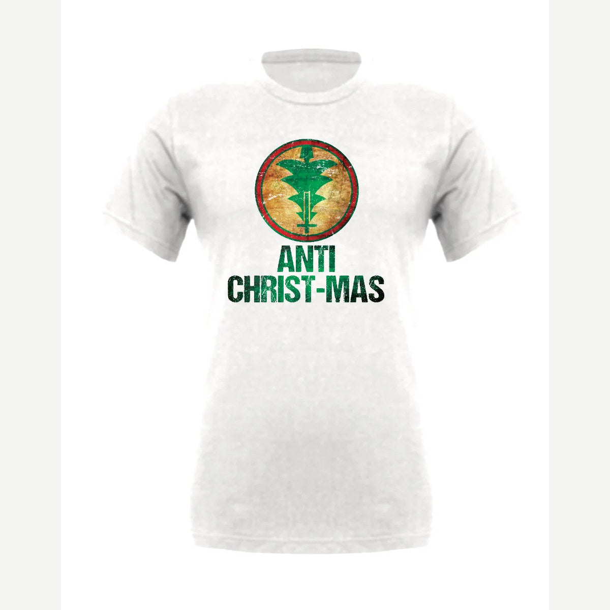 Anti Christ-mas — Premium Tee / White
