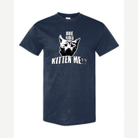 Are You Kitten Me — Classic Tee / Navy
