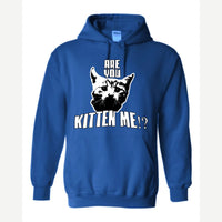 Are You Kitten Me — Hoodie / Royal