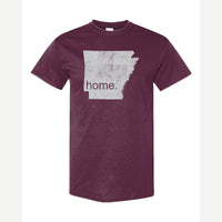 Arkansas is home. — Classic Tee / Maroon