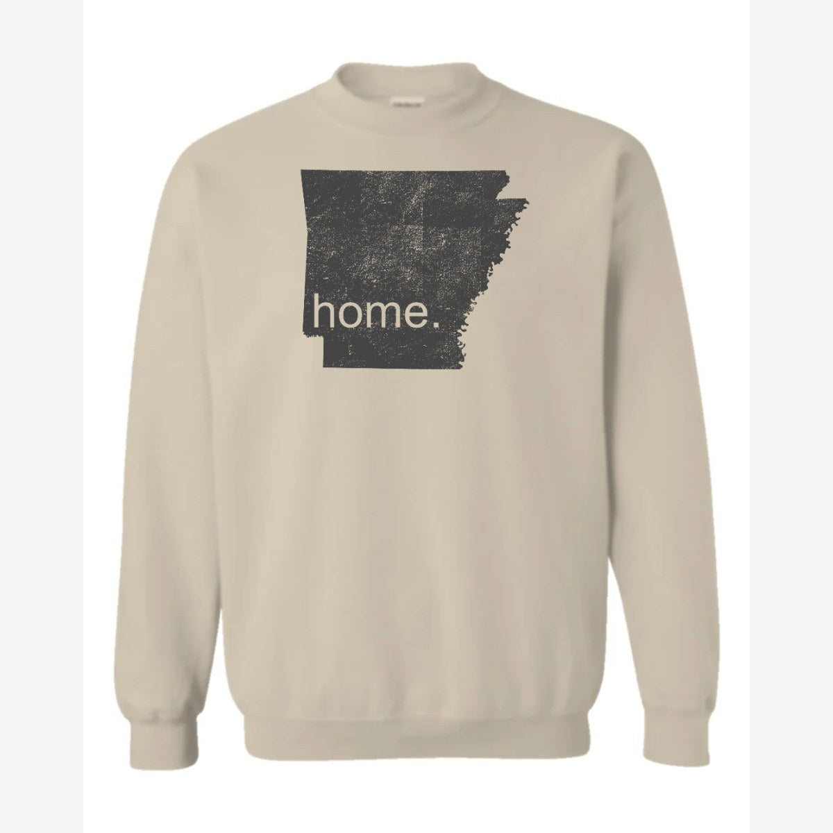 Arkansas is home. — Crewneck Sweatshirt / Sand